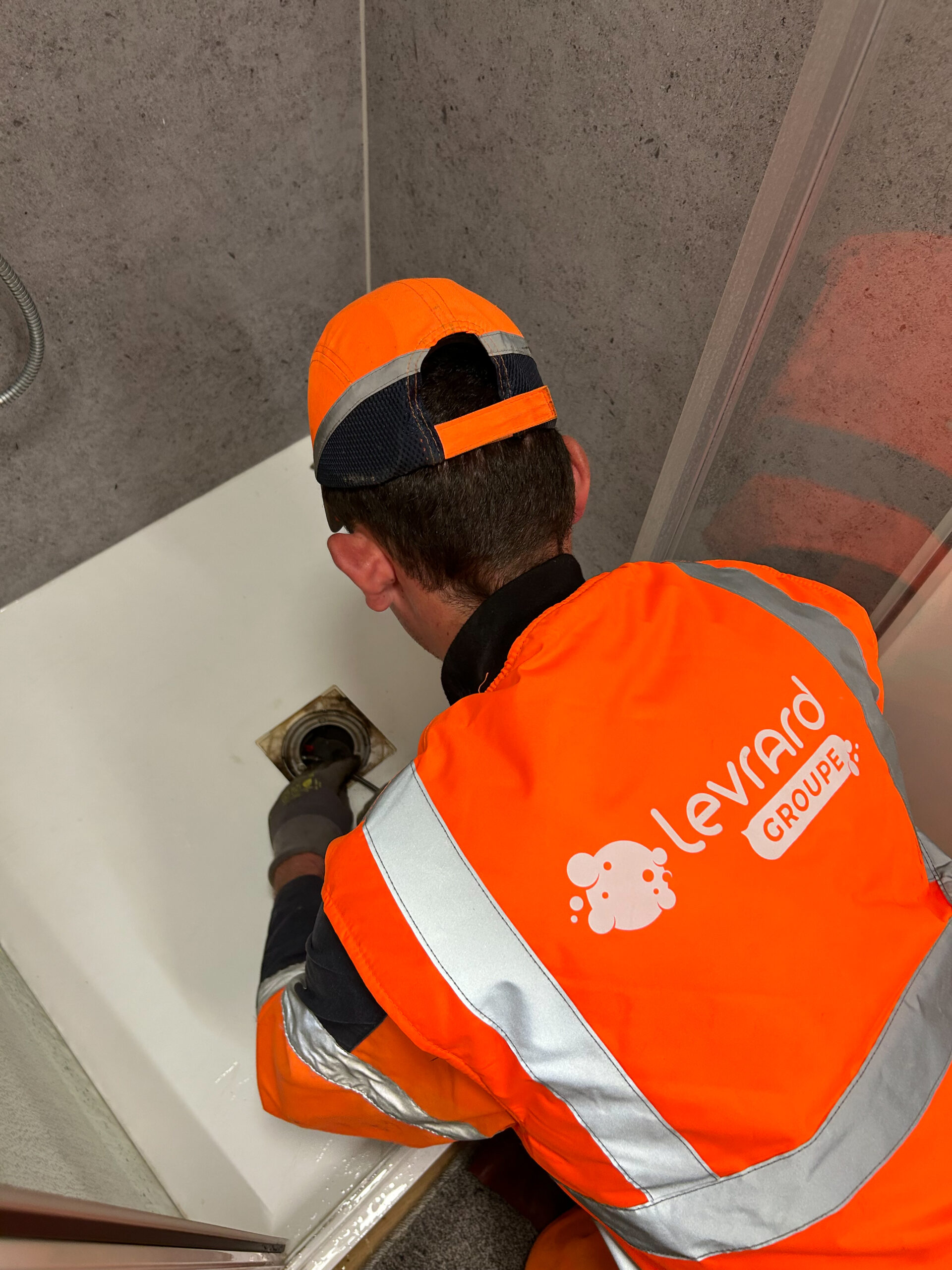 Débouchage de douche