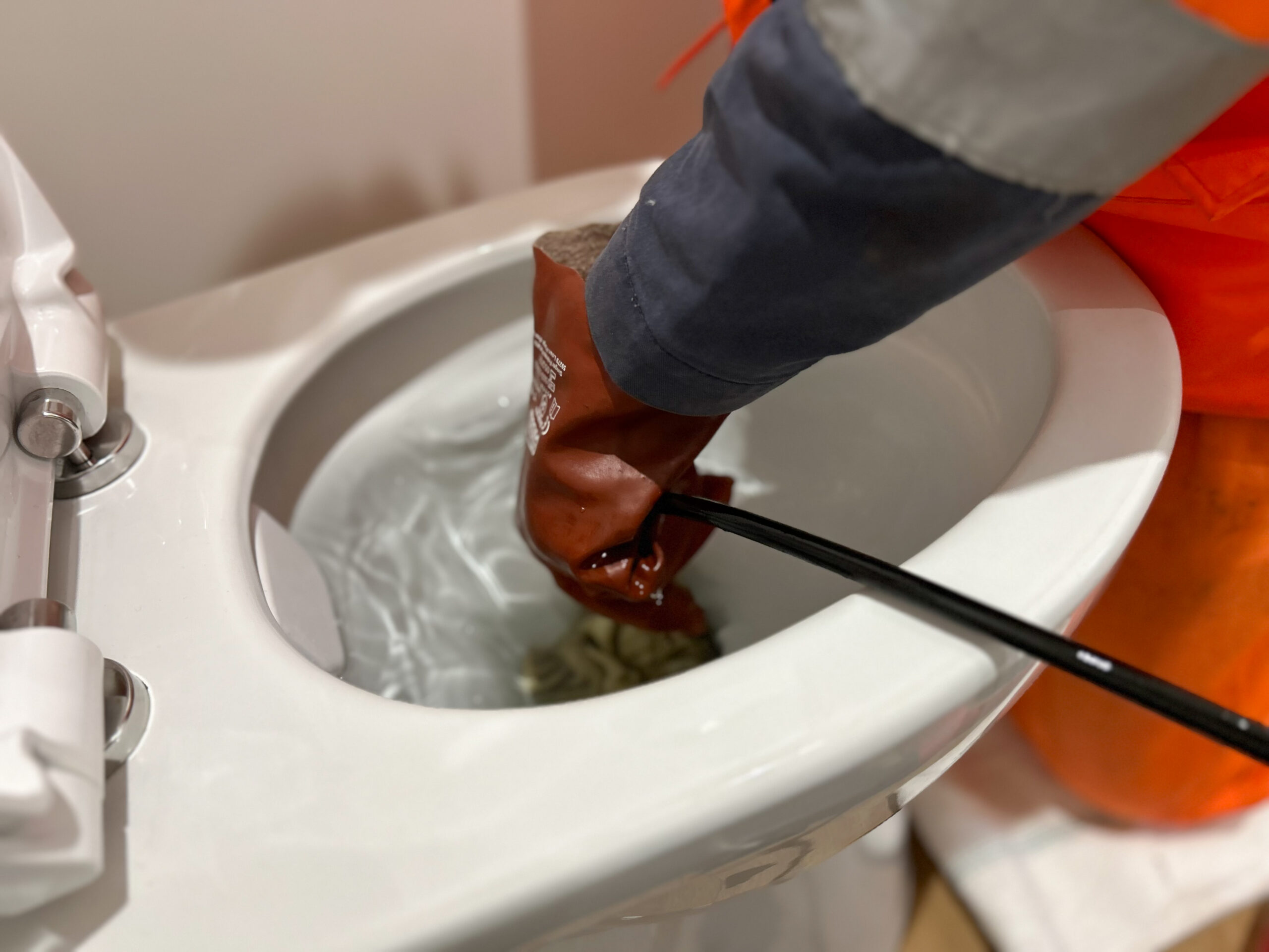 Débouchage de WC